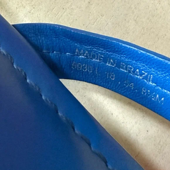 Tory Burch Tejus Embossed Leather Miller Sandal Size 8.5 ๐๐๐ - Picture 6 of 10